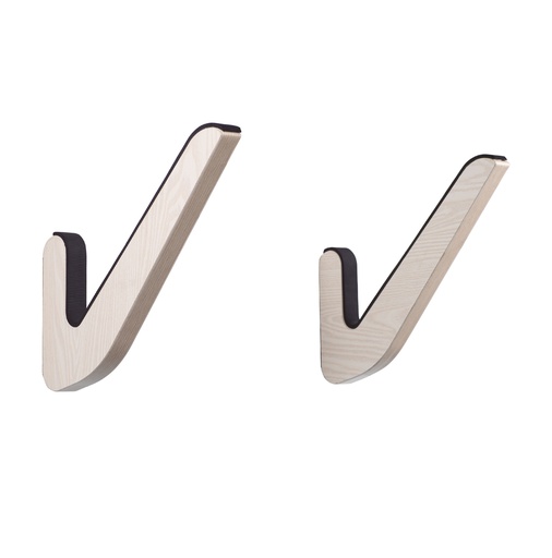 [59076] Wooden Longboard Wall Rack