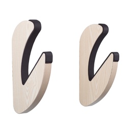 [59077] Wooden Surfboard Wall Rack